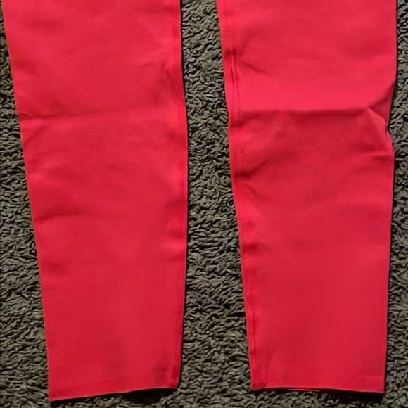 Fabletics persimmon red athletic leggings - Picture 2 of 6